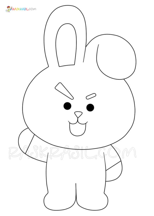 Dibujos de BT21 para colorear - 25 nuevas imágenes para imprimir gratis