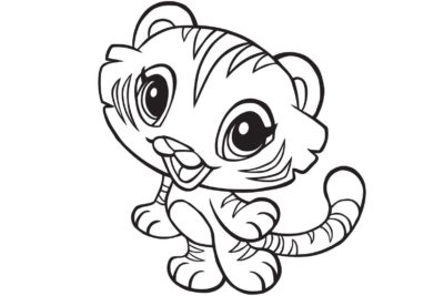 Baby Animal Coloring Pages | 100 Free Printable Pictures