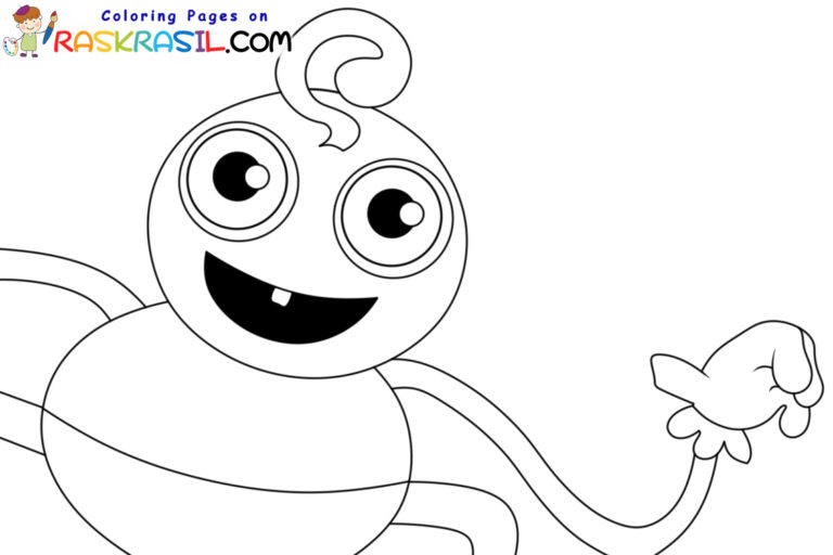 Desenhos de Baby Long Legs Poppy Playtime para Colorir