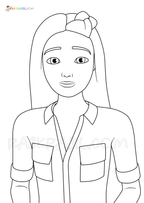 Barbie Dream House Coloring Pages | New Images Free Printable