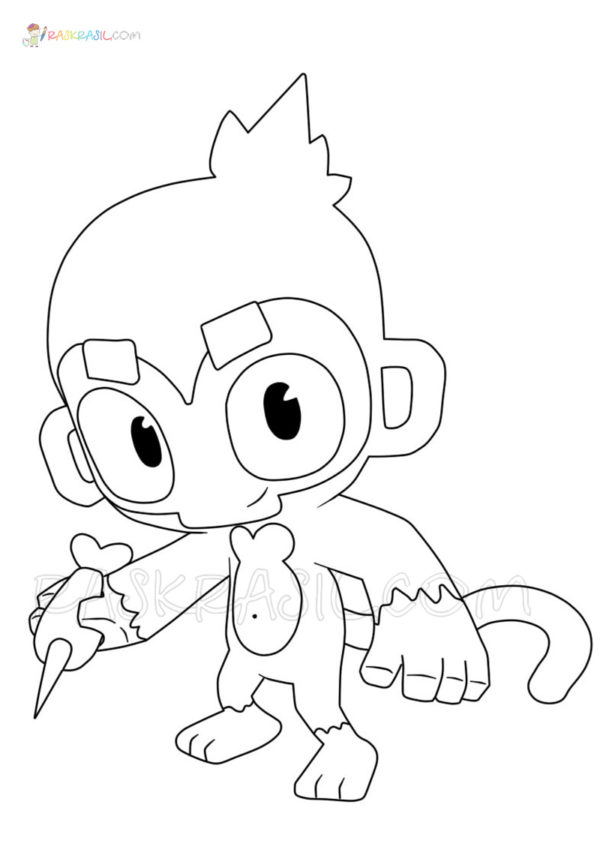 Bloons TD 6 Coloring Pages | New Images Free Printable