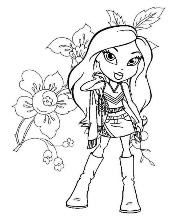 Coloriage Bratz - 100 images pour une impression gratuite