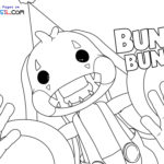 Raskrasil.com-Coloring-Pages-Bunzo-Bunny-Logo