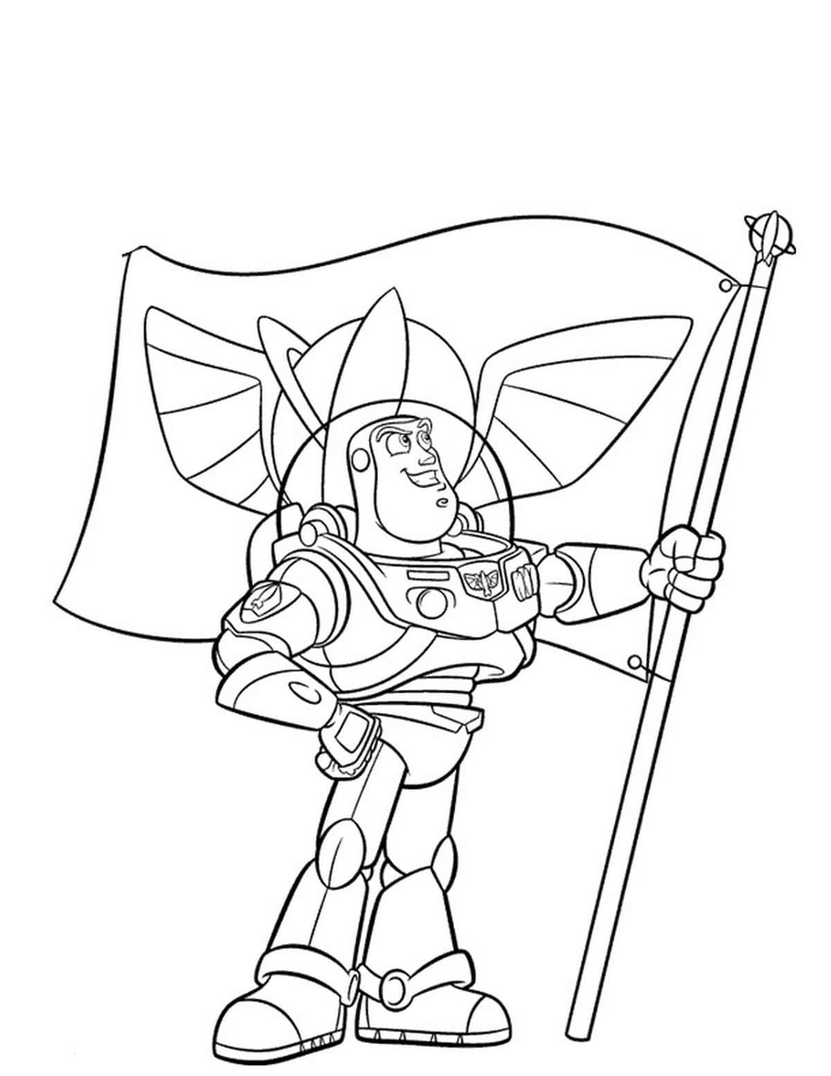 Buzz Lightyear Coloring Pages | 110 Pictures Free Printable