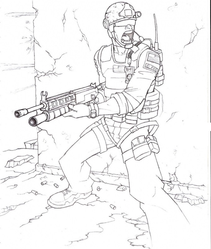 Desenhos do Call of Duty para colorir - 100 imagens impressão grátis