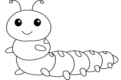 Ausmalbilder Raupe | 100 Malvorlagen Kostenlos zum Ausdrucken