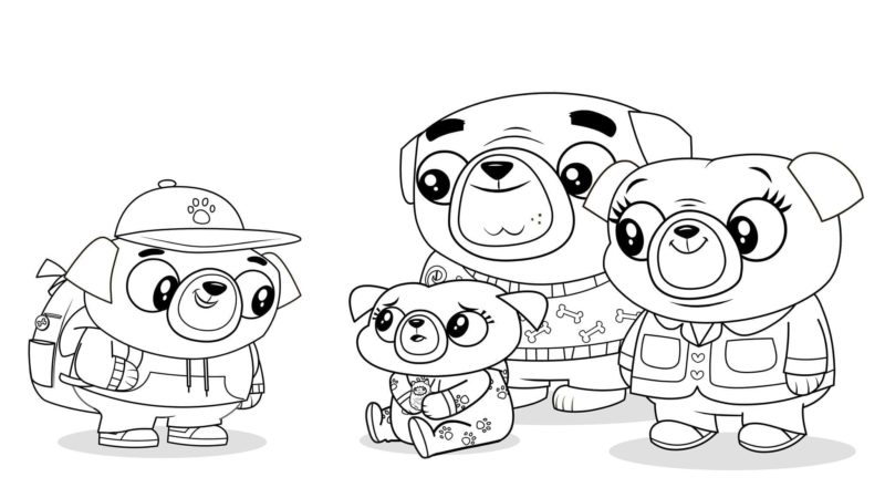 Coloriage Chip Et Patate