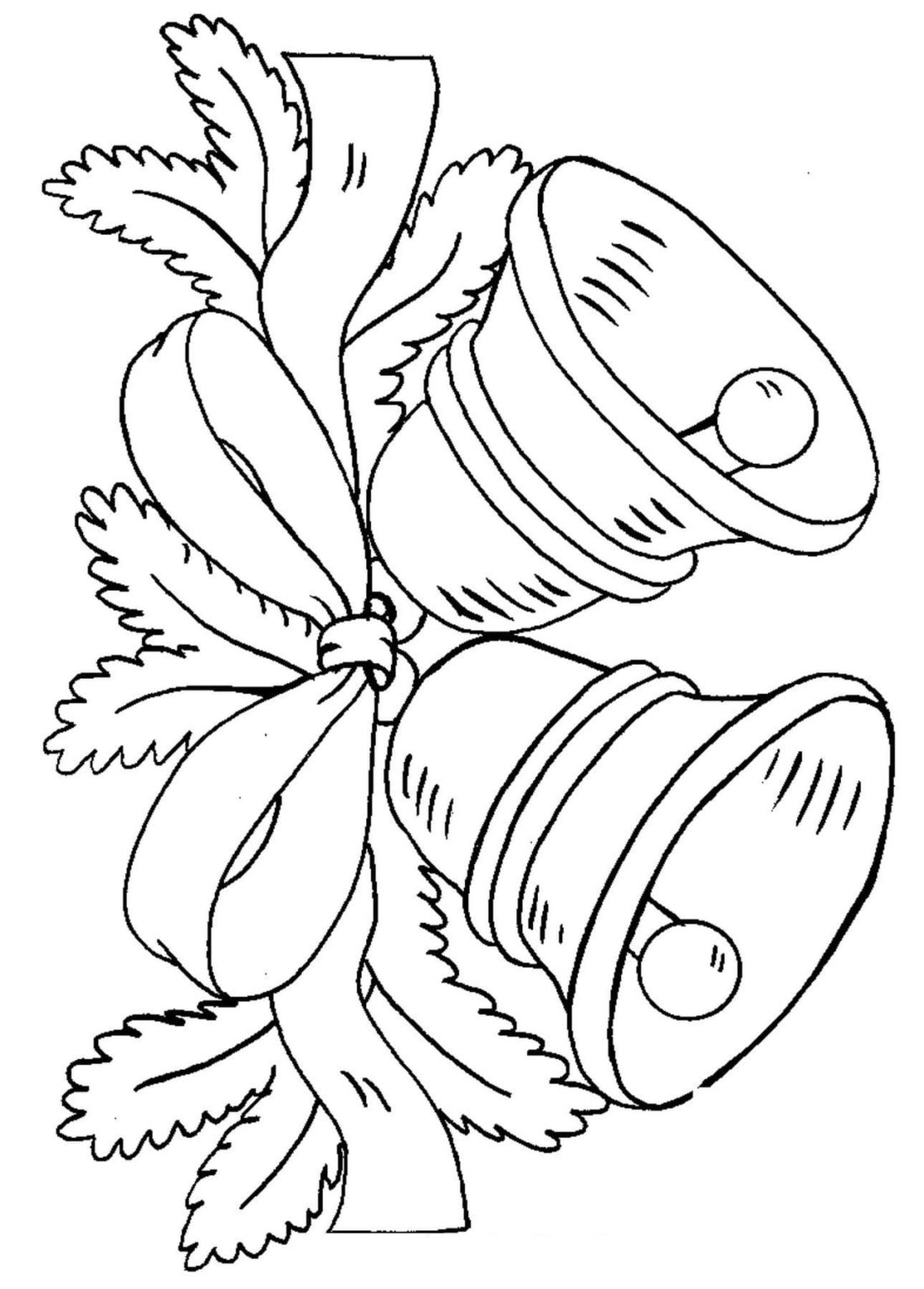 Christmas Bells Coloring Pages | 100 Pictures Free Printable