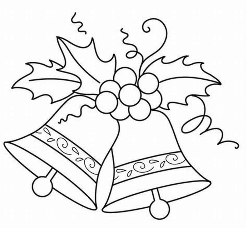 Kerstklokken Kleurplaten Campane Kleurplaat Natale Bells Clopotei Kerstklokken Kleurplaten Campane Kleurplaat Natale Bells Clopotei