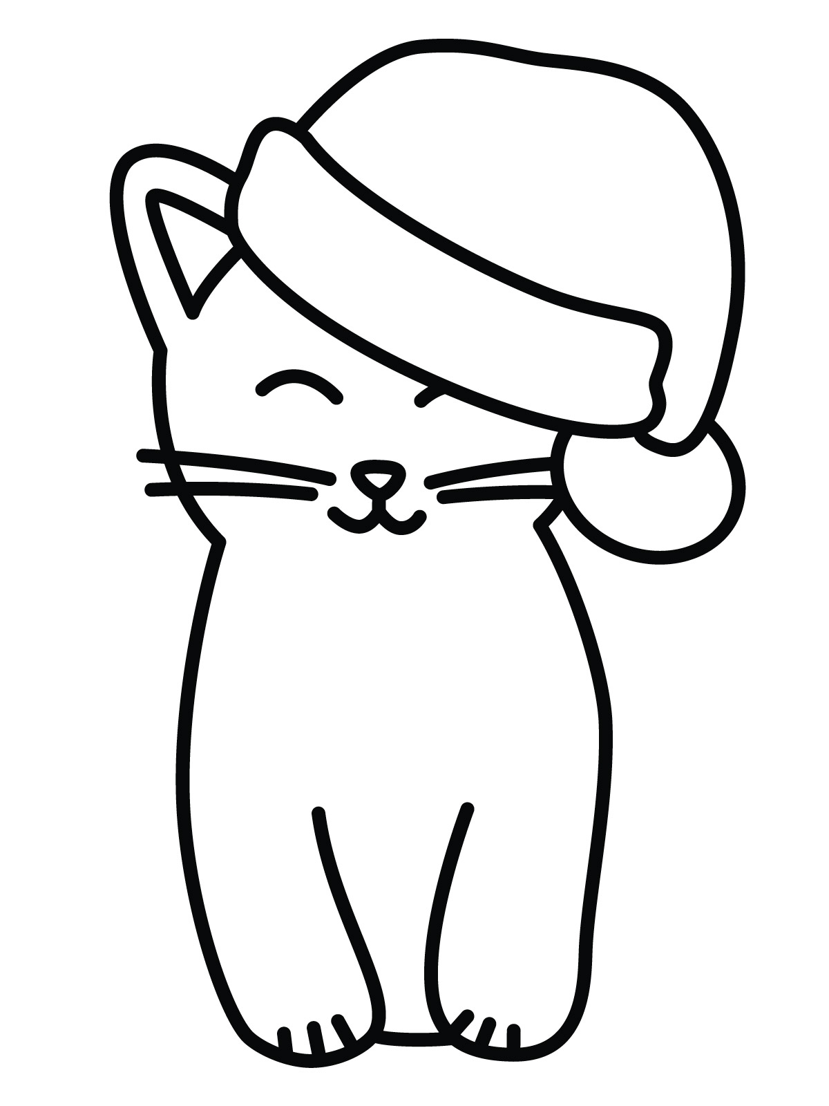 Raskrasil.com-Coloring-Pages-Christmas-Kittens-108