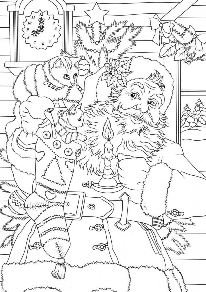 Raskrasil.com-Coloring-Pages-Christmas-Kittens-24
