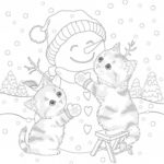 Raskrasil.com-Coloring-Pages-Christmas-Kittens-7