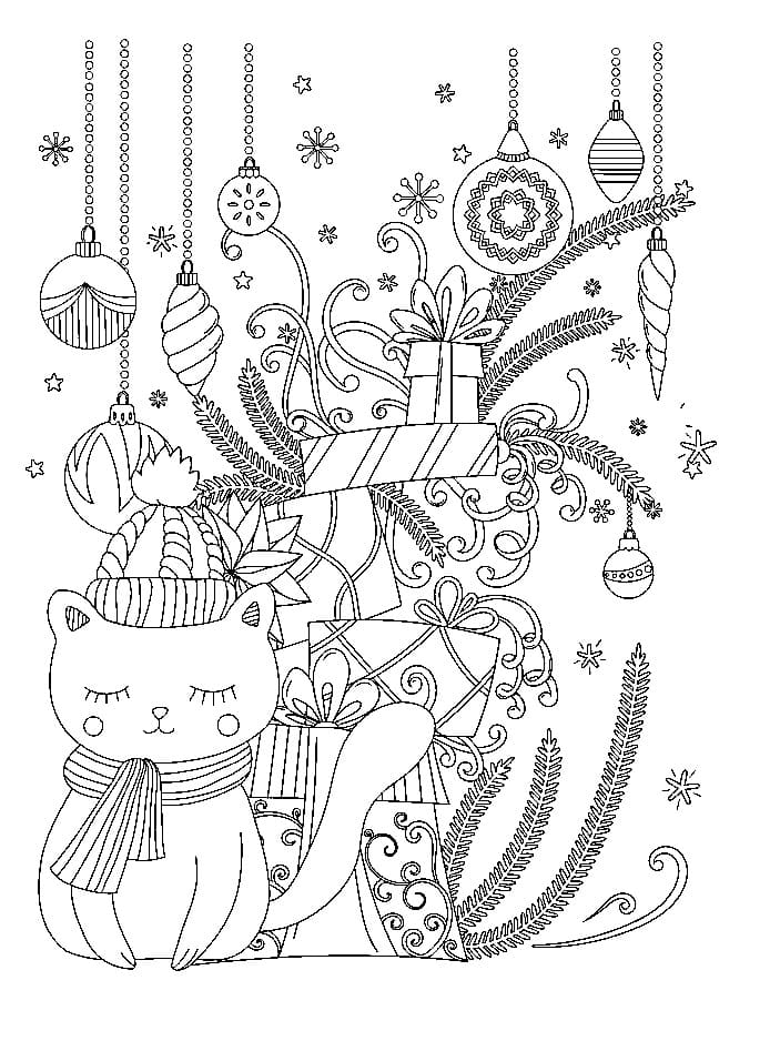 Raskrasil.com-Coloring-Pages-Christmas-Kittens-91