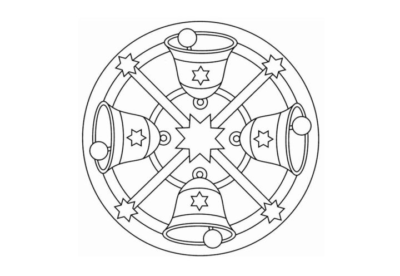 Omalovánky vánočních ozdob k vytisknutí