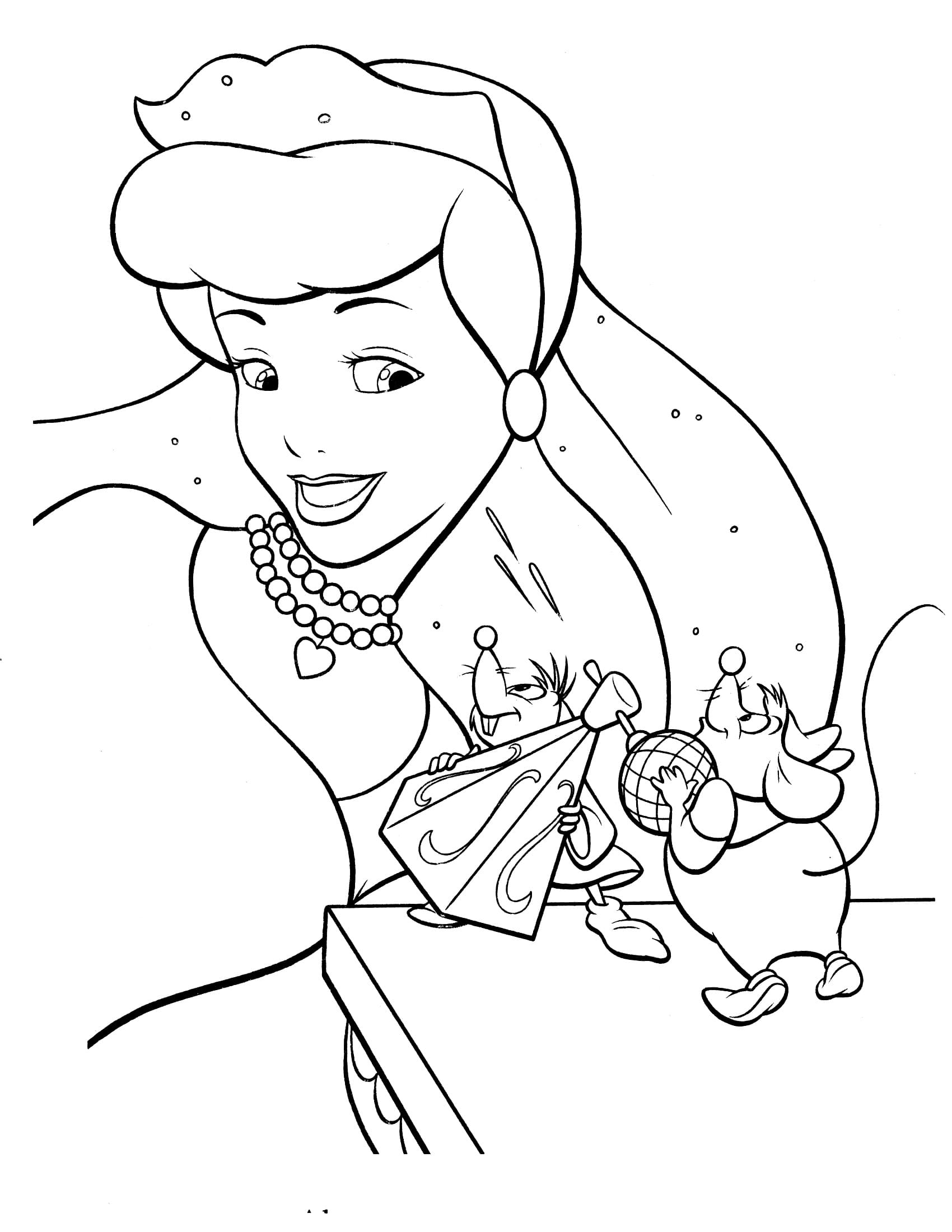 Cinderella Coloring Pages | 100 Pictures Free Printable