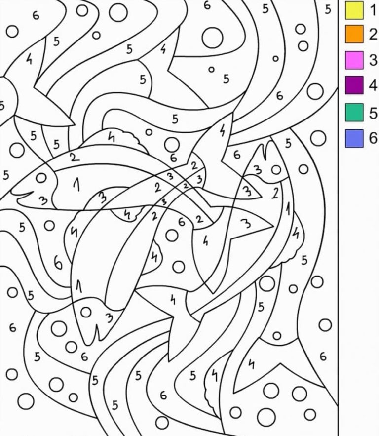 Desenhos De Colorir Com N meros Para Adultos Desenhos De Colorir Com N meros Para Adultos