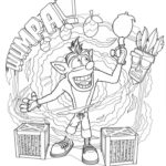 Raskrasil.com-Coloring-Pages-Crash-Bandicoot-1