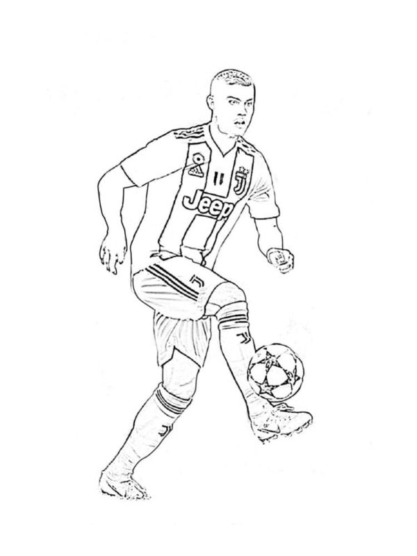 dibujos-de-cristiano-ronaldo-para-colorear