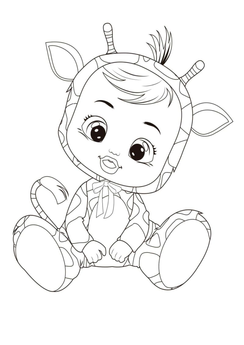 Cry Babies Coloring Pages