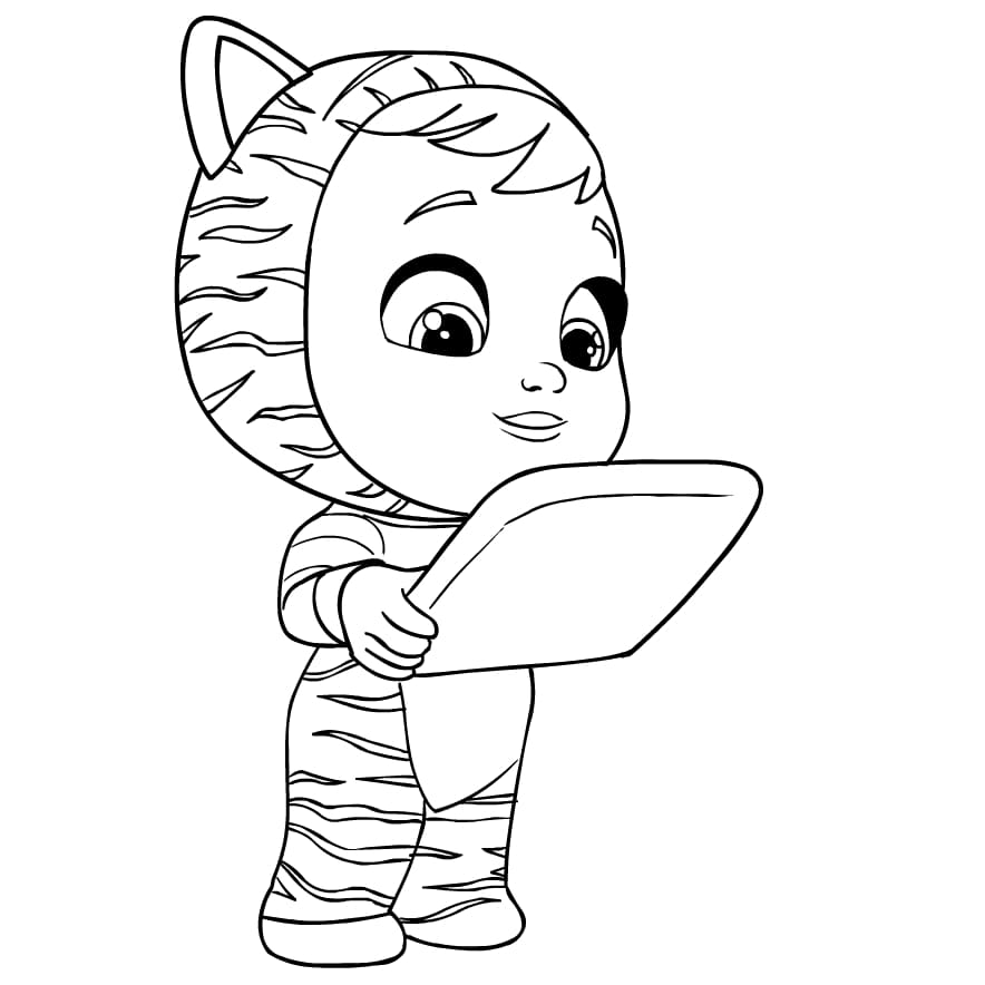 Cry Babies Coloring Pages | 75 Pictures Free Printable