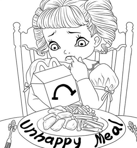 Desenhos de Cry Baby Melanie Martinez para Colorir - Imprima gratuitamente