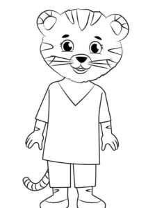 Daniel Tiger Coloring Pages | 40 Pictures Free Printable