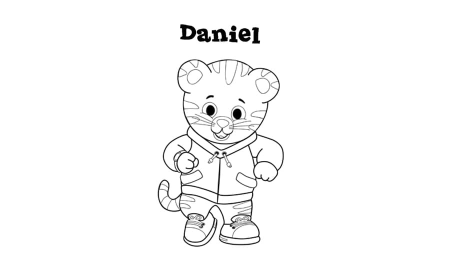 Daniel Tiger Coloring Pages | 40 Pictures Free Printable