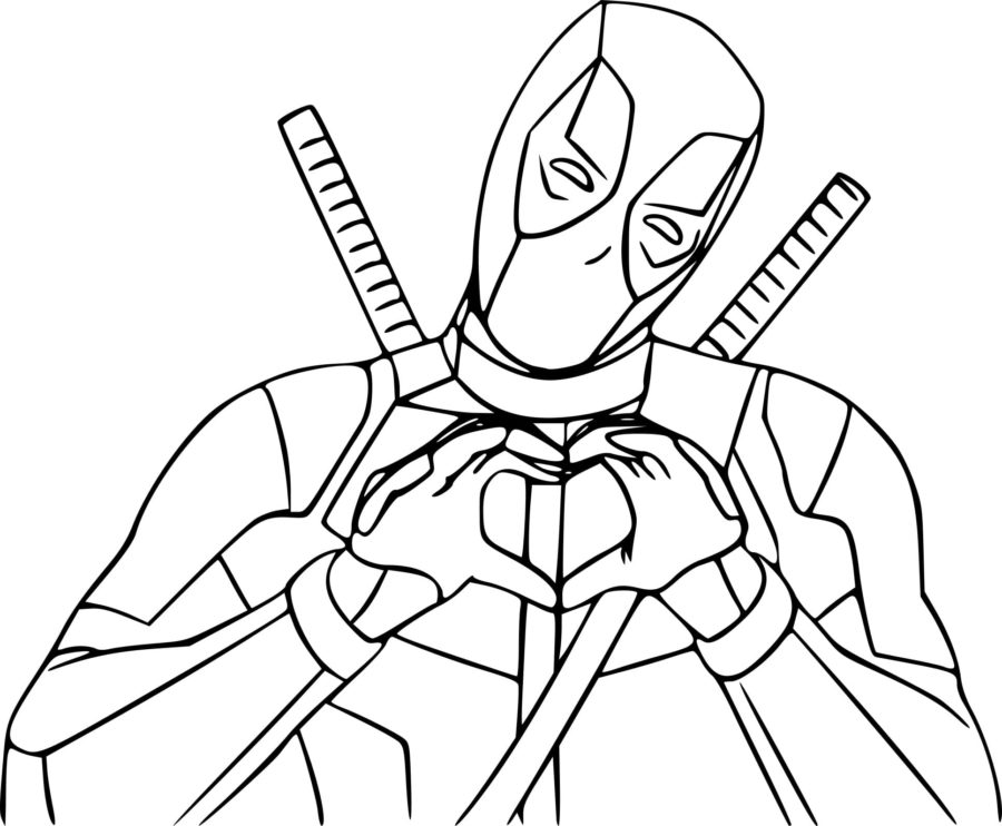 Desenhos de Deadpool para Colorir - 110 imagens para impressão gratuita