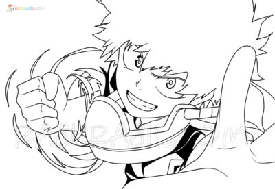 Deku Coloring Pages | 30 Coloring Pages Free Printable