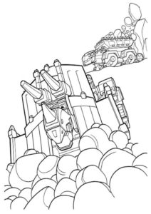 Dinotrux Coloring Pages