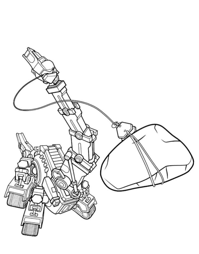 Dinotrux Coloring Pages