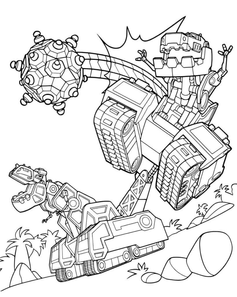Dinotrux Coloring Pages | 50 Pictures Free Printable