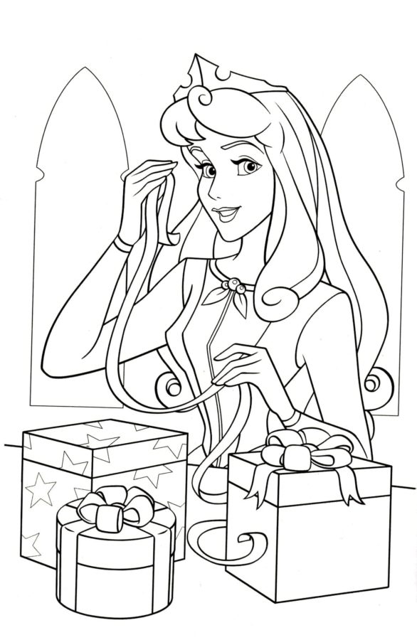 Disney Christmas Coloring Pages | 80 Pictures Free Printable