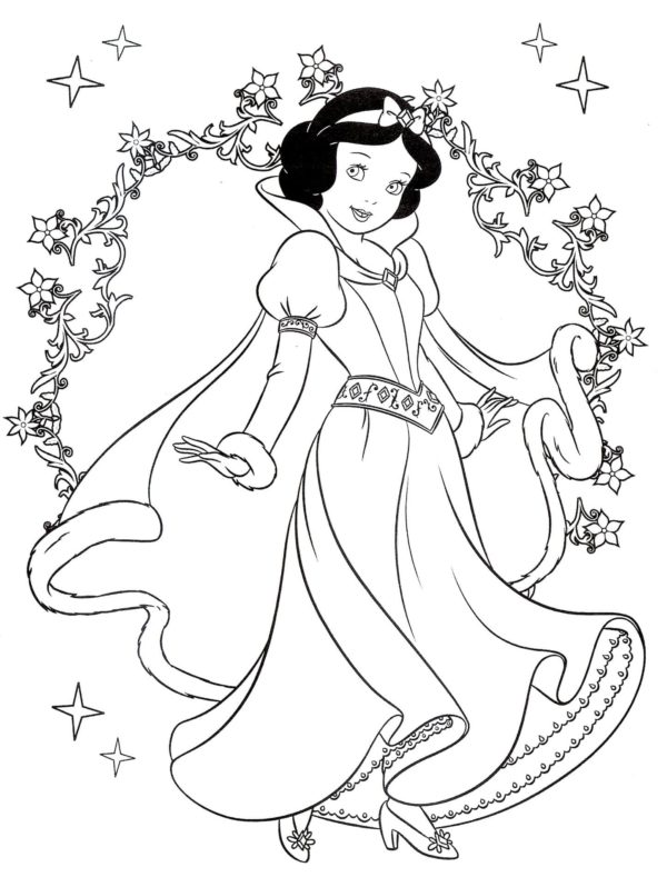 Disney Christmas Coloring Pages | Free Printables
