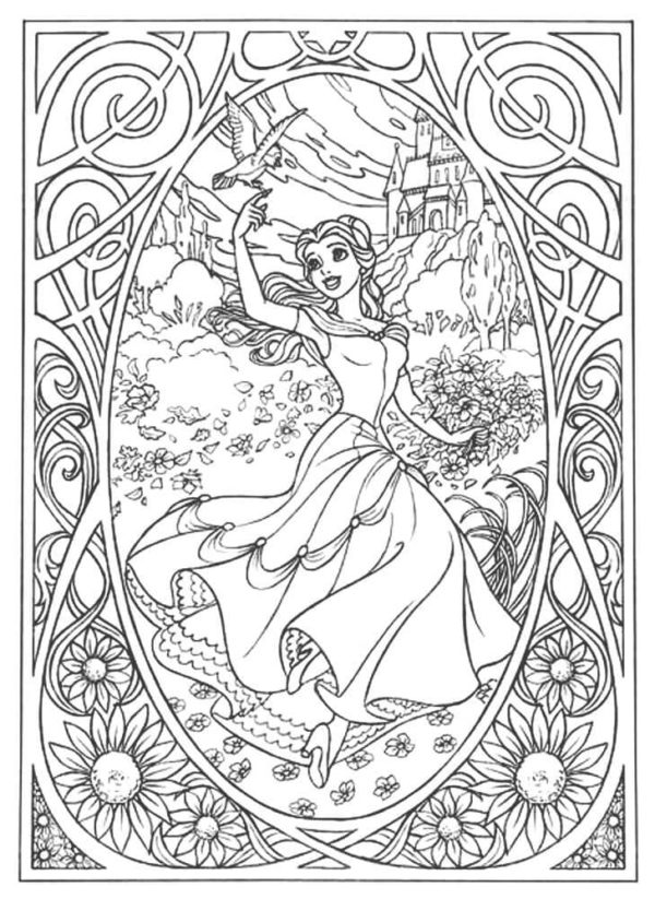 Disney Coloring Pages for Adults