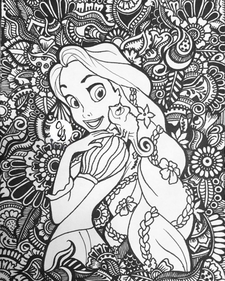 Disney Coloring Pages for Adults