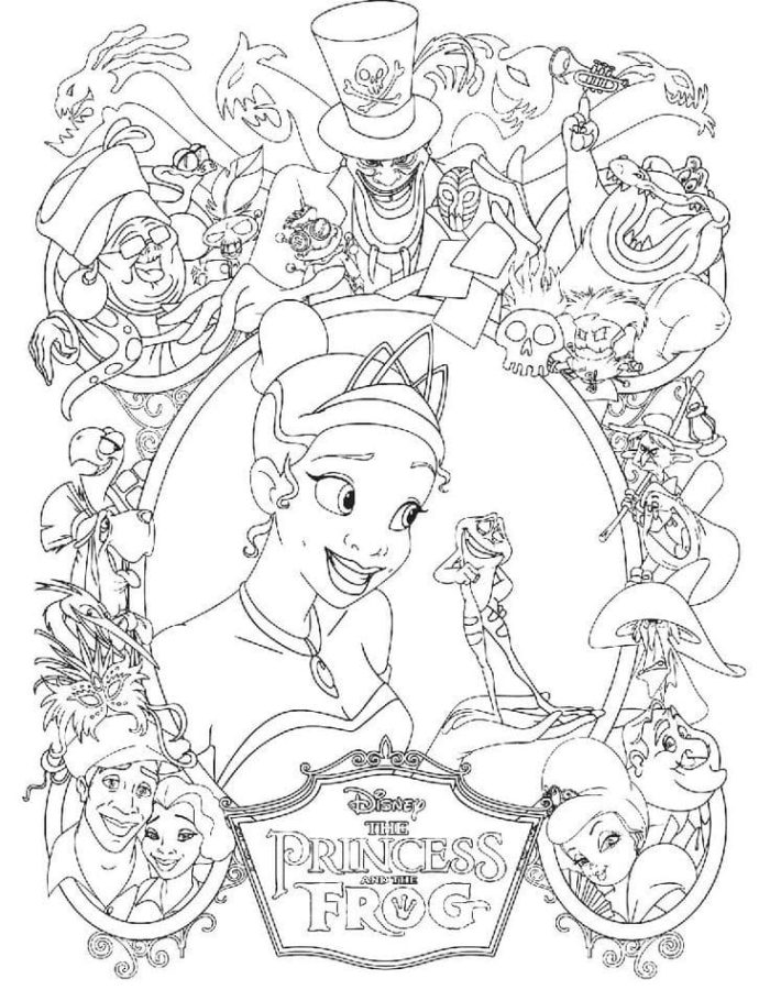 Disney Coloring Pages for Adults