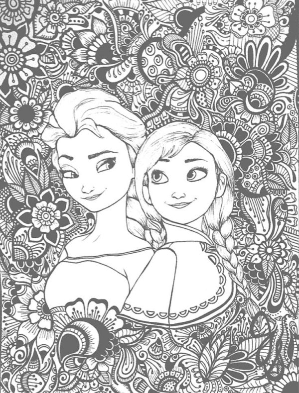 Disney Coloring Pages for Adults