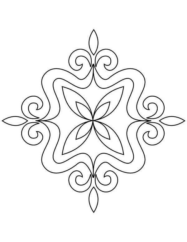 Desenhos de Diwali para Colorir