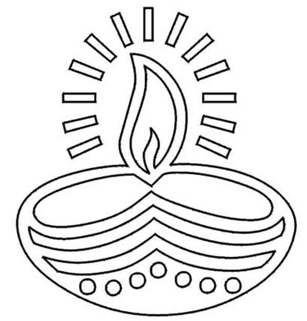 Diwali Coloring Pages