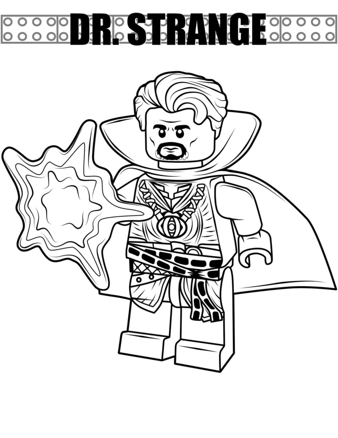Doctor Strange Coloring Pages