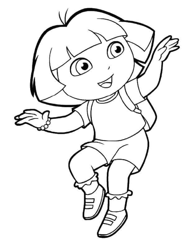 Dibujos de Dora la Exploradora para colorear - 100 imágenes gratis