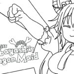 Raskrasil.com-Coloring-Pages-Dragon-Maid-Logo