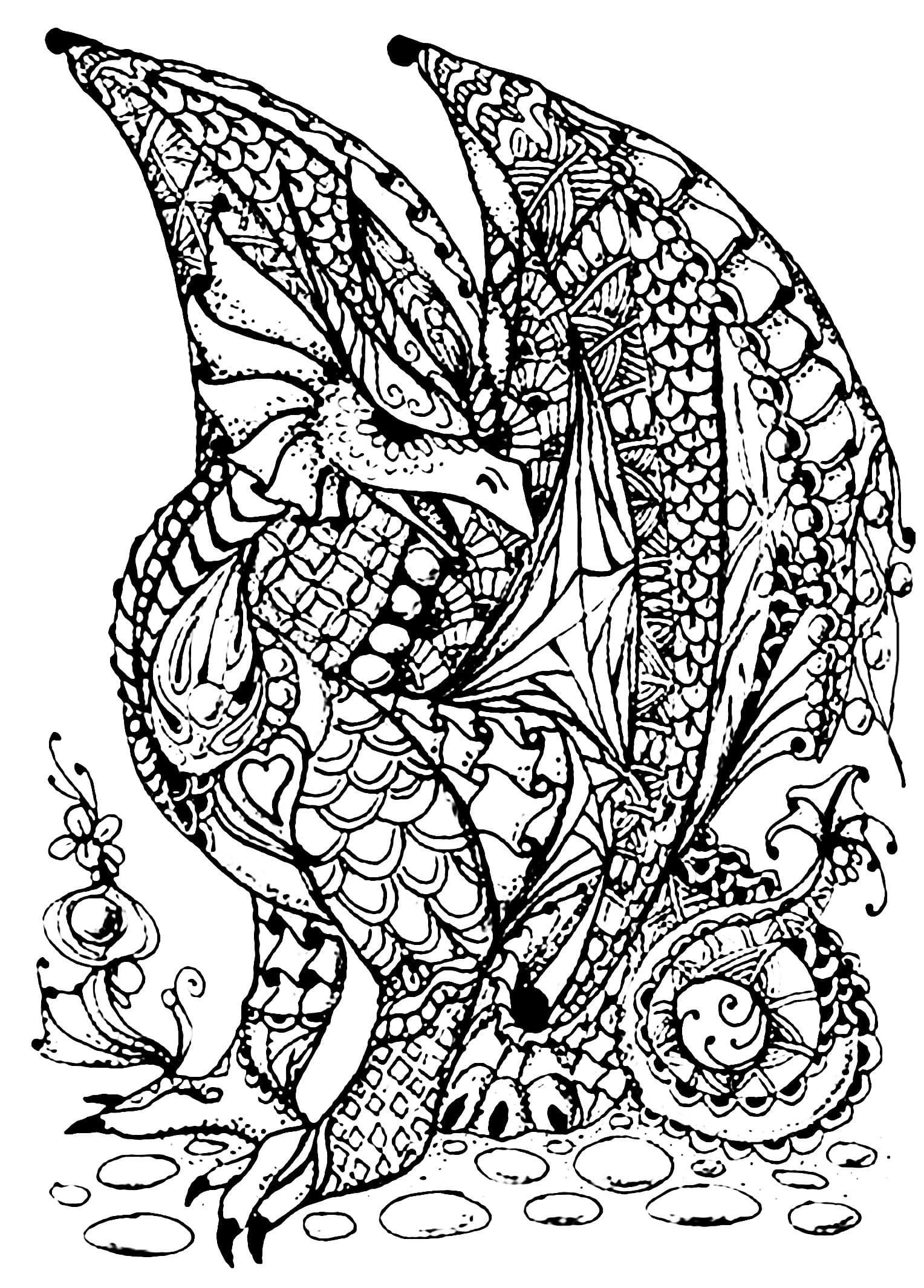 Dibujos de Dungeons and Dragons para Colorear y Imprimir gratis