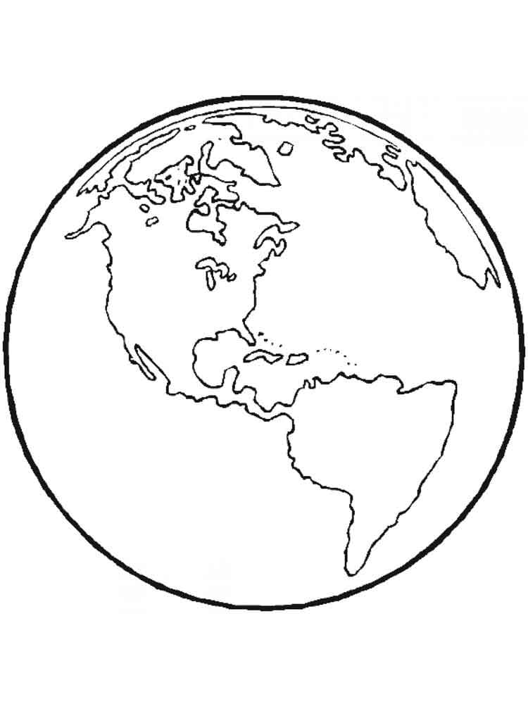 Earth Coloring Pages | 100 Pictures Free Printable