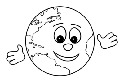 Earth Coloring Pages | 100 Pictures Free Printable