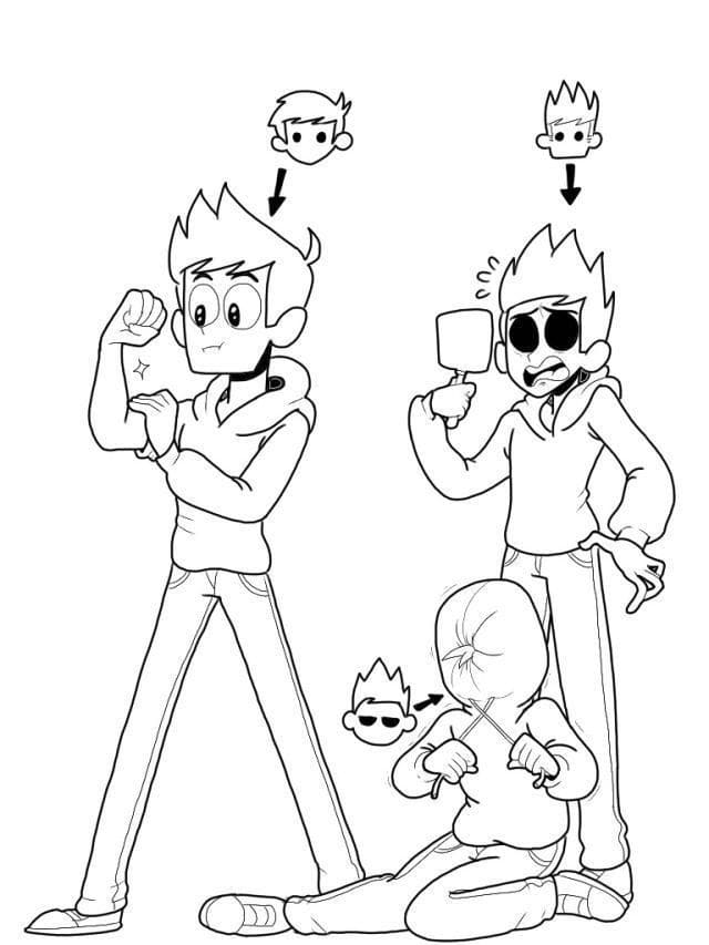 Eddsworld Coloring Pages | 60 Pictures Free Printable