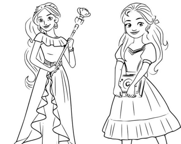 Coloriage Elena d'Avalor - 70 pages à colorier à imprimer gratuits