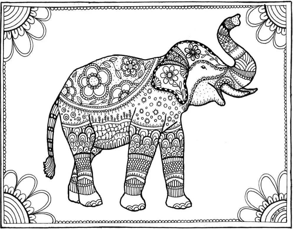 Raskrasil.com-Coloring-Pages-Elephant-107