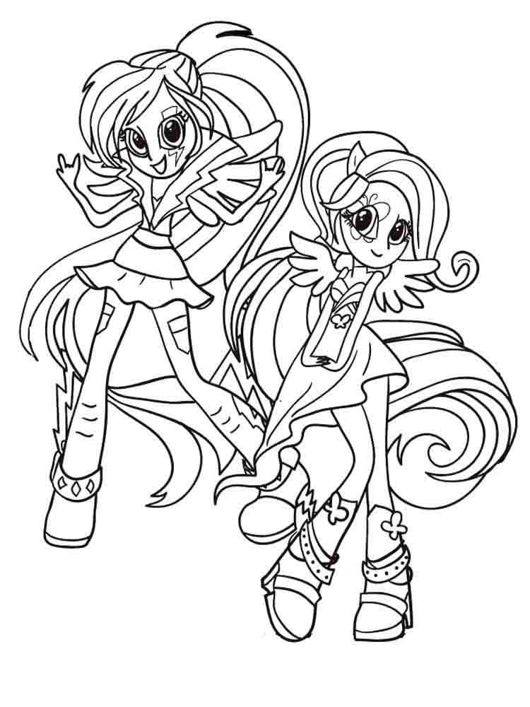 Fluttershy And Rainbow Dash Coloring Page Fluttershy And Rainbow Dash Coloring Page